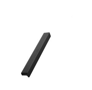 Uchwyt meblowy LOFT  prosty  ELANA L-200 czarny mat 