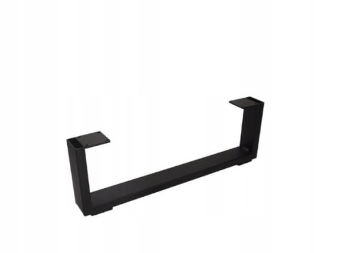 Nóżka meblowa NS39, czarny mat, H-120mm