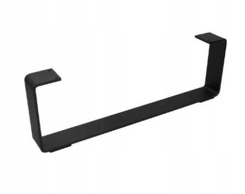 Nóżka meblowa NS38, czarny mat, H-120mm