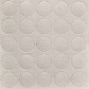 Zaślepka samoprzylepna F14/319 biały struktura- 25 szt.