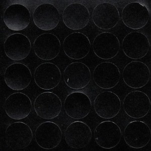 Zaślepka samoprzylepna F14/324 czarny- 25 szt.