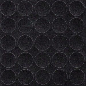 Zaślepka samoprzylepna F14/327 czarny baranek- 25 szt.