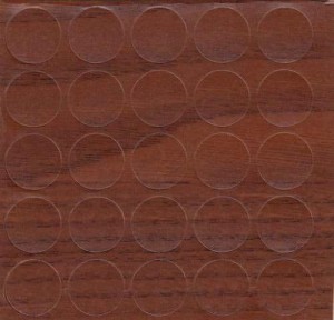 Zaślepka samoprzylepna F14/346 kasztan -25 szt.