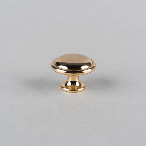 Gałka meblowa mosiądz połysk ALTRO 30 mm