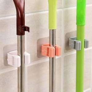 Uchwyt ścienny na miotły, mopy