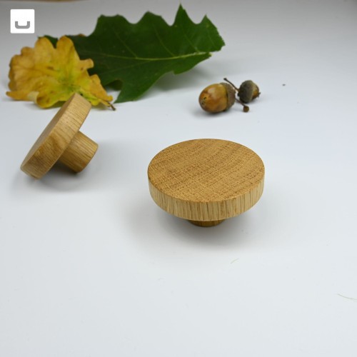 gałka do mebli SOma dąb naturalny okrągła kolekcja natura drewniana, olejowoskiem, komoda szafa (3).jpg