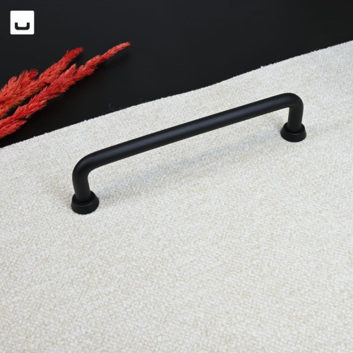 Uchwyt meblowy relingowy LOFT  VIGO  super czarny mat , L- 320 mm         