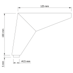 nóżk ameblowa pod szafkę, komodę, nowoczesna metalowa czarny mat, złoty połysk, loft  do mebli (3).png