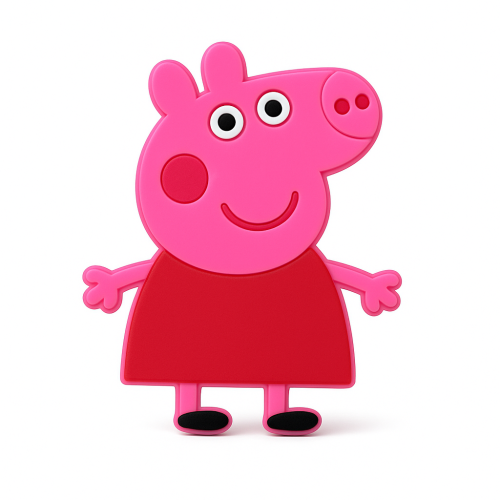 uchwyt do mebli dziecięcych, pokój dziecka pepa świnka georg, uchwyt bezpieczny silikonowy (3).png