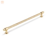 uchwyt meblowy ryflowany uchwyt do mebli nowoczesny uchwyt premium glamour Anelli złoty połysk 320mm.jpg