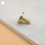 GAŁKA DO MEBLI RONDO PŁASKA, OKRĄGŁA, ZŁOTY SZCZOTKOWANY, ZŁOTY MAT, CZARNY MAT, KOMODA, SALON, PRZEDPOKÓJ. POJEDYNCZA GAŁKA. (1).jpg