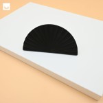 Uchwyt meblowy półokrąg do szaf komód uchwyt SOLE czarny rozetka 110mm 1.jpg