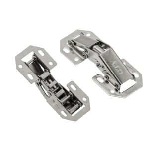 Zawias meblowy GTV tłoczkowy mały ze sprężyną bezpuszkowy