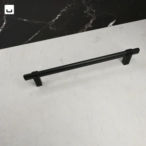 Uchwyt meblowy ryflowany STRATO czarny mat 2C01519160.N2 160mm