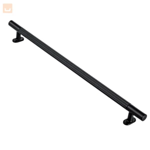 Uchwyt meblowy ryflowany FLUTED 6882.232 czarny mat 480mm