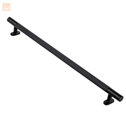 Uchwyt meblowy ryflowany FLUTED 6882.232 czarny mat 480mm