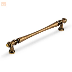 Uchwyt meblowy retro COLUMNAE 15232Z12800.09 stary mosiądz 128mm