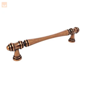 Uchwyt meblowy retro COLUMNAE 15232Z12800.29 miedź antyczna 128mm