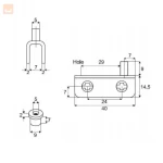 Zawias meblowy osiowy do szkła witryn gablot SISO 11.561 czarny mat 1.jpg
