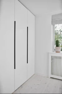 Uchwyt długi do szafy  krawędziowy loft  EDGE,  L-1200 mm,  Czarny mat  