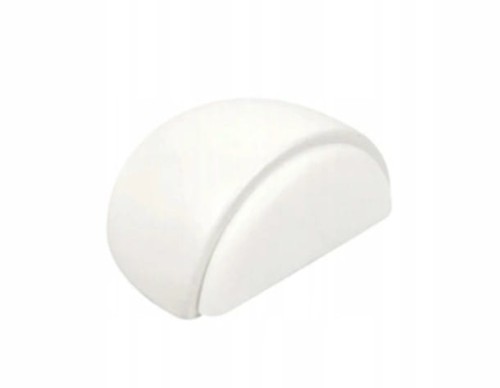 Odbojnik ogranicznik drzwiowy wypukły samoprzylepny Biały