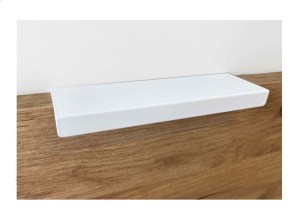 Uchwyt meblowy krawędziowy C9  L-300 mm  biały mat 