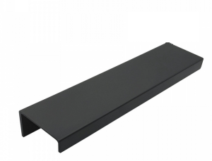 Uchwyt meblowy krawędziowy loft C9  Anoda Czarny mat 250 mm     