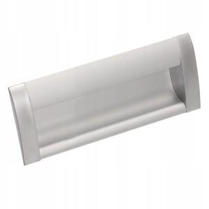 Uchwyt meblowy wpuszczany UA08, Aluminium , L-96 mm   