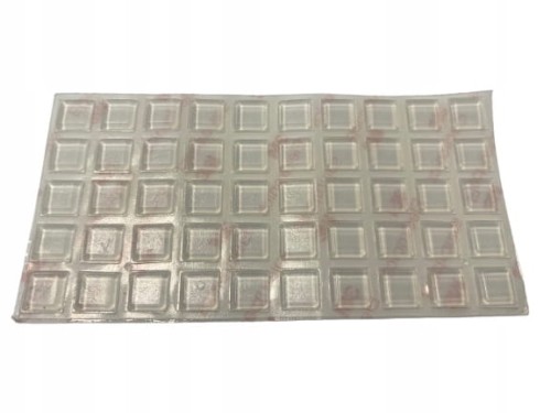 Amortyzator Odbojnik Silikonowy Samoprzylepny fi 10x10x2,5 mm, Przeźroczysty