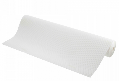 Mata do szuflad, antypoślizgowa,  BIAŁA,  48cm x 5 mb 