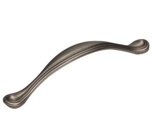 Uchwyt meblowy Gamet UR50-G31, STARE SREBRO, L-128 mm 