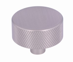 Gałka meblowa MUSKARI Prążkowana FI-33 mm, Aluminium  