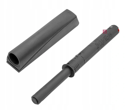 ODBOJNIK K-PUSH OPEN STRONG GUMKA , ANTRACYT+ADAPTER