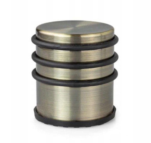 ODBOJNIK STOPER do drzwi, WYSOKI, WOLNOSTOJĄCY, Patyna