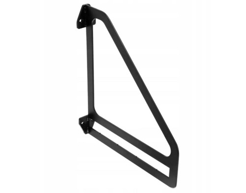 Wspornik półki LOFT, Podpórka półki INGRID, Czarny