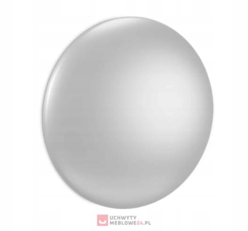 Odbojnik Drzwiowy Na Ścianę, Samoprzylepny,  fi 40, Szary