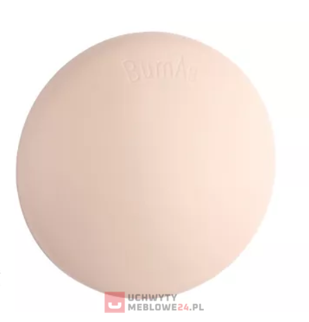 ODBOJNIK drzwiowy na ścianę,  60 mm, BEŻ , samoprzylepny  