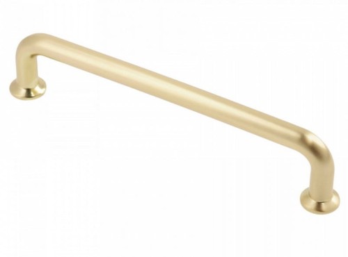 Uchwyt meblowy Relingowy NORDI, Złoty mat szczotkowany, L-160