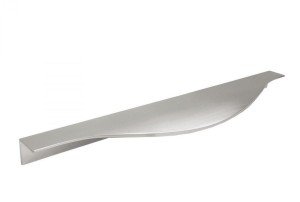 Uchwyt meblowy krawędziowy UA110  stal szczotkowana INOX L-446 mm